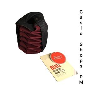 Built Origami Wine Tote  Color: Wine/Burgundy
